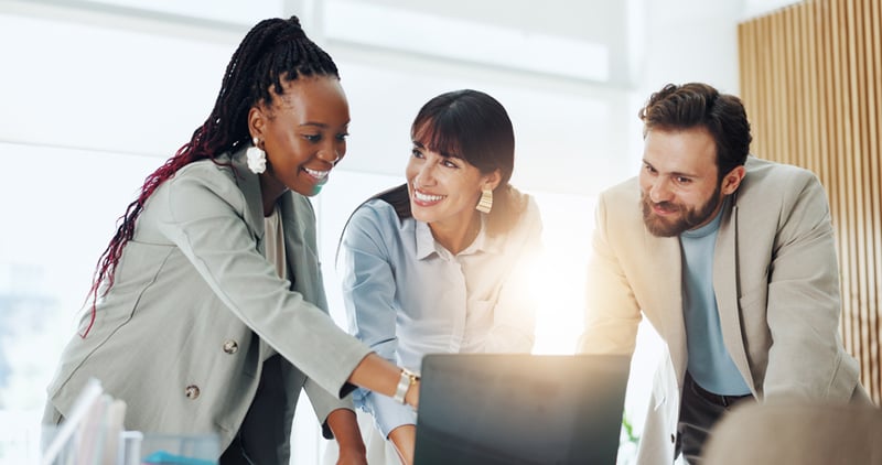 1-happy-team-people-with-laptop-meeting-planning-investment-proposal-risk-assessment-flare-wealth-management-group-with-tech-financial-analysis-point-smile-research