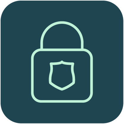 Altron icons - In square - Green_Lock 11