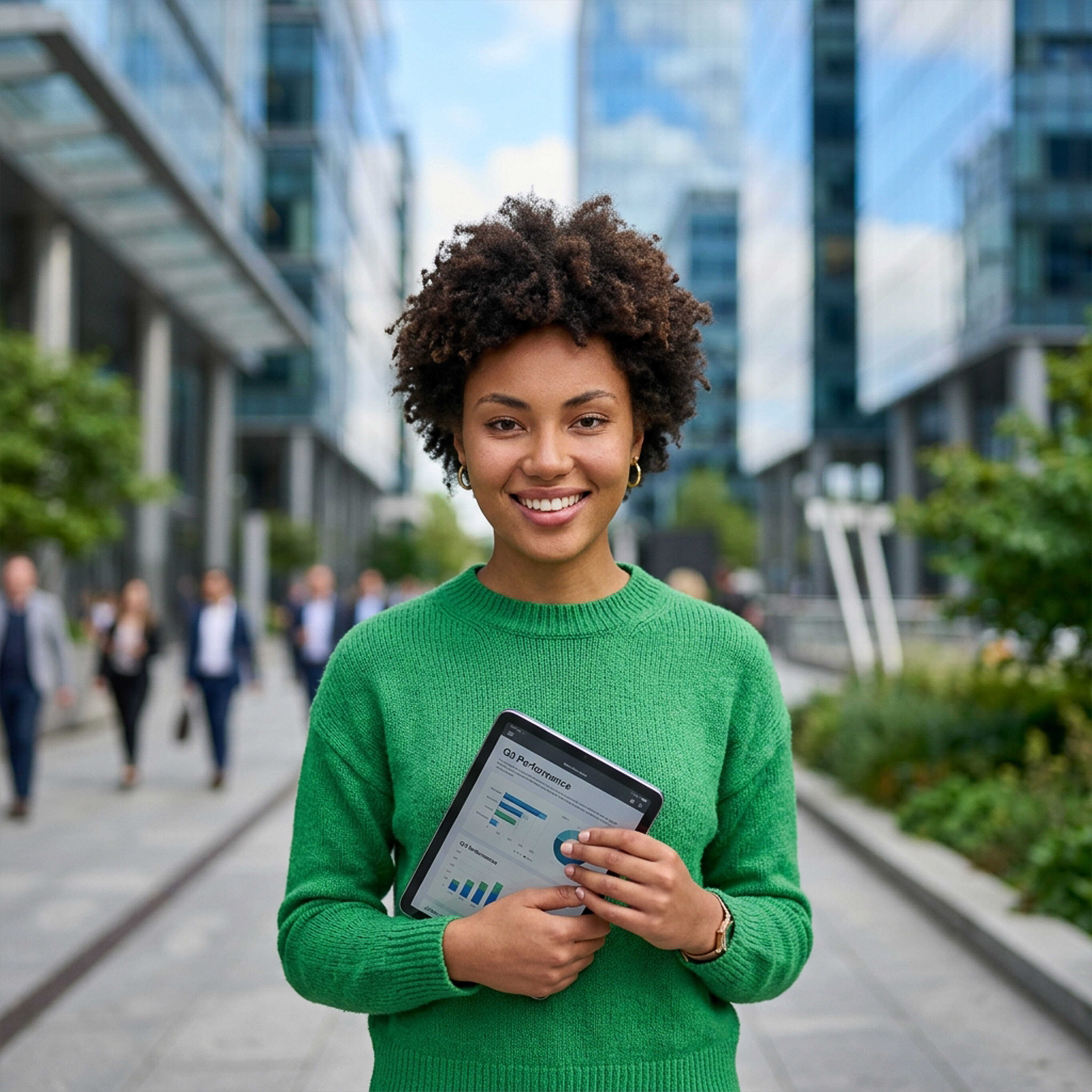 smiling-woman-holding-tablet-with-business-charts-urban-setting (1)
